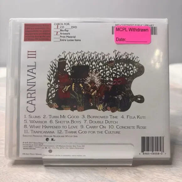 Carnival III: the Fall & Rise of a Refugee by Jean, Wyclef (CD, 2017) - Picture 2 of 5